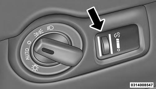 104 UNDERSTANDING THE FEATURES OF YOUR VEHICLE light. To restore interior light operation, either place the ignition in the ON/RUN position or cycle the light switch.