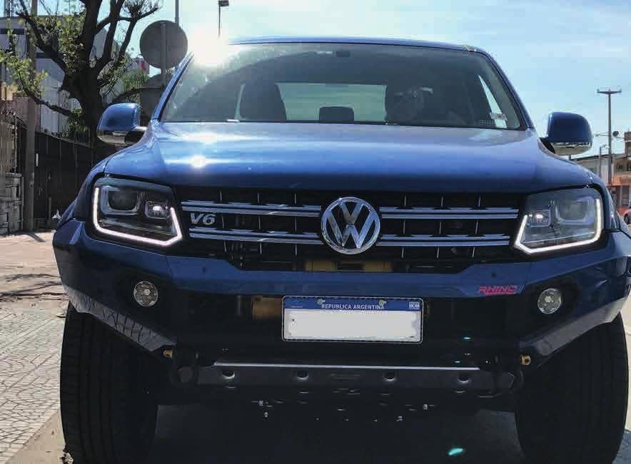coated black Includes a 5mm alloy bash plate Includes LED fog lights Includes recovery points 12500 or 9500 Lbs COST $2,720 amarok 3D Evolution front Bar Options Colour coding to match vehicle $320