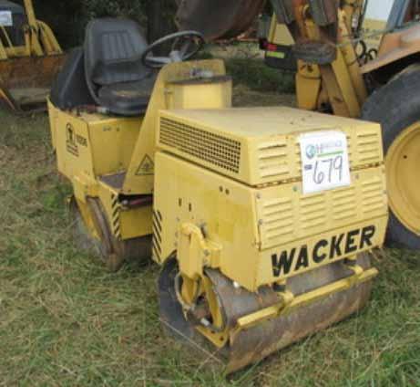 2007 Wacker RD80D Roller, Year: 2002