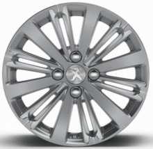 16" 'Titane' Alloy Wheel ZHEW - 15" steel spare wheel ZH44 - Space saver 16" 'Titane' Matt Black Alloy Wheel ZHEY - 15"