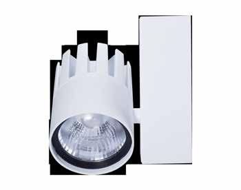 LED Spot Performer 3C Attractive design with basic cylinder and box shapes fit easily into shop architectures High lumen packages with high efficacy: up to 3,600 lm and 85 lm/w (CRI 90) Equipped with