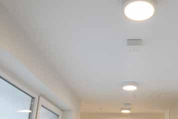 LED Ceiling Light Doris 2 in 1, ceiling light & recessed downlight Easy installation Uniform, diffused light, creating a pleasant amosphere Provides instant light from the first second Choice of warm