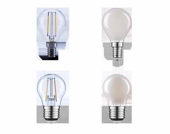 NEW DIM LED Filament Mini Globe Classic light bulb shape ensures an easy replacement Instant 100% light when switched on and no startup time Creating cosy atmosphere No UV / IR radiance so there is