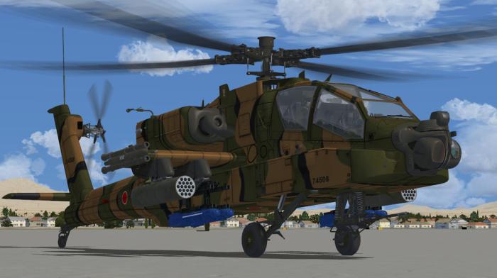 There are actually quite a lot of liveries for this very beautiful attack helicopter and the mini pictures are showing the exact versions that the liveries represent, which I think is really nice.
