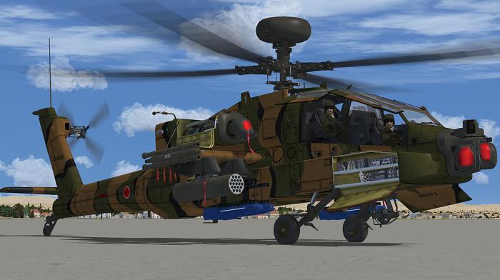 I started my test by taking an external tour around the helicopter, viewing all the magnificent details this model has.
