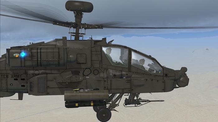 The helicopter is covered in high quality textures and has a really superb finish with clean and realistic edges.