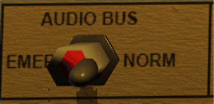 this fails, the Isolated bus can be tied to the Standby bus for power using the ISOL BTRY switch. The AUDIO BUS switch can tie the AUDIO BUS to the ISOLATED Battery.