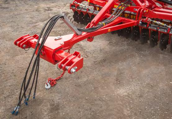 a level, yet less compacted finish. This roller is normally suited best to linkage machines.