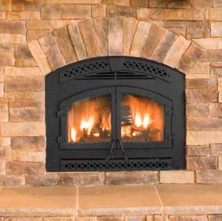 1 Enjoy roaring fires even in areas where conventional wood-burning fireplaces are banned.
