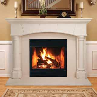 Premier Wood-urning Fireplaces Energy master The Energy Master delivers generous warmth, solid radiant heat and high efficiencies.