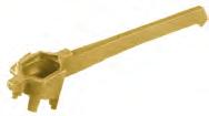 ) Part# 272302 Replacement blade Non-Sparking Plug Wrenches Bronze alloy. Stronger than aluminum. Offset handle design reduces user stress and minimizes knuckle injury. Part# 272016 (2 lbs.