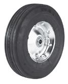 5" Aluminum Hub Wheel - #055684. Steel & poly PT PT Pail Truck Handles up to four standard steel or plastic 5-gallon pails.