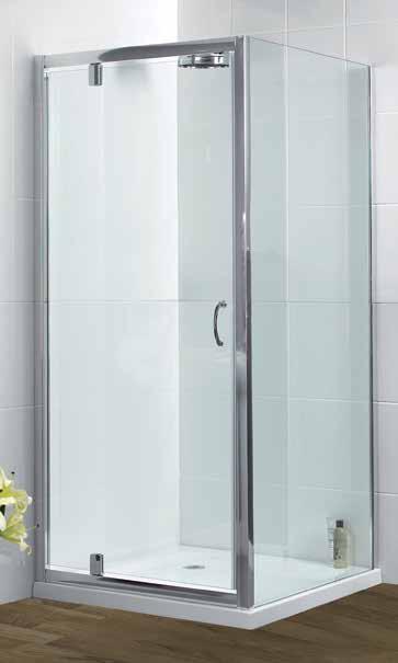 recess fit DLX Bi-fold Door Secure closing for leak free showering Suitable for