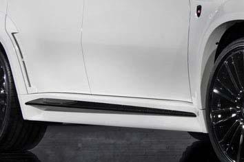 X5 X682 01 X5 X683 01 X5 X684 01 LED DRL 01 LED DRL 02 Rear Bumper, CFK Rear Bumper Skirt Visible Carbon Fibre Diffuser CFK / Visible Carbon Fibre Rear Hatch Trim with MANSORY Switzerland Logo Design