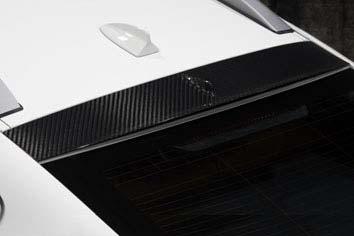 290,00 CFK Roof Spoiler, Visible Carbon Fibre Rear Hatch Trim, X6 0001 11 1.