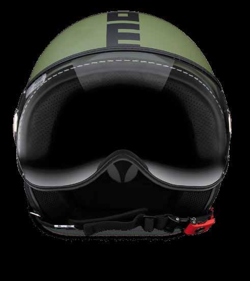FGTR CLASSIC ABS demi jet shell in two sizes Anti-scratch visor UV400 with