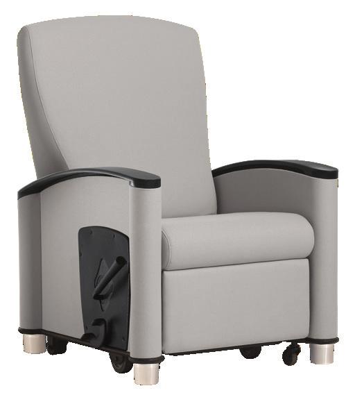cove recliner highlights Fully renewable upholstery and components Standard moisture barrier Armcaps available in wood or urethane Straight back option available Feet and pushbar available in