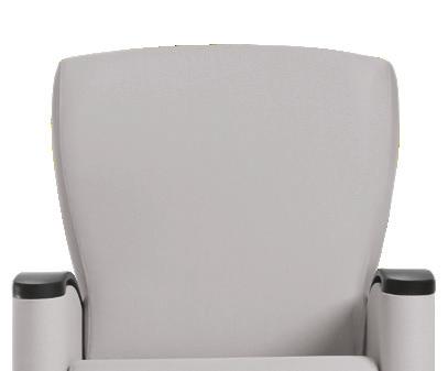 cove orthopedic recliner 21" seat height minimizes effort to stand or sit Arm and back heights have been designed to maintain the relative distance from the seat to ensure the same comfort