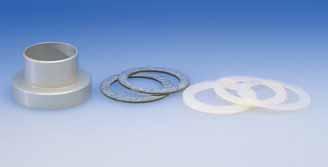 scatter. These shims are designed to be installed between the block and the distributor mounting flange to give the correct spacing. Three nylon shims with thicknesses of.030",.
