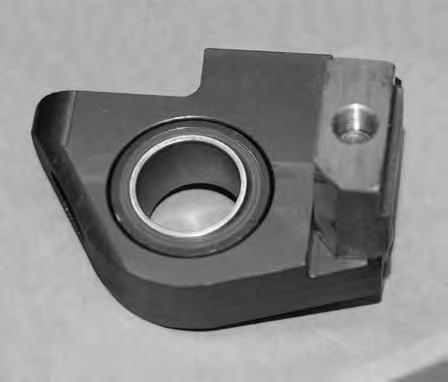 Place a 3/8 Split Washer (N) and 3/8 Flat Washer (M) onto supplied 3/8 x 1 Bolts (L).