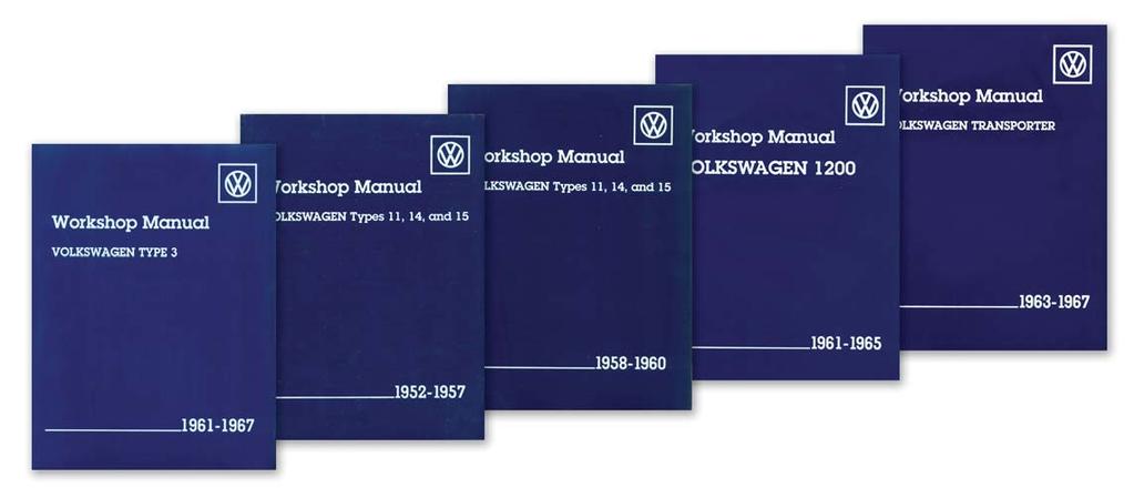 Official Volkswagen Service Manuals These Official Service Manuals have all the information you need to keep your Volkswagen on the road!