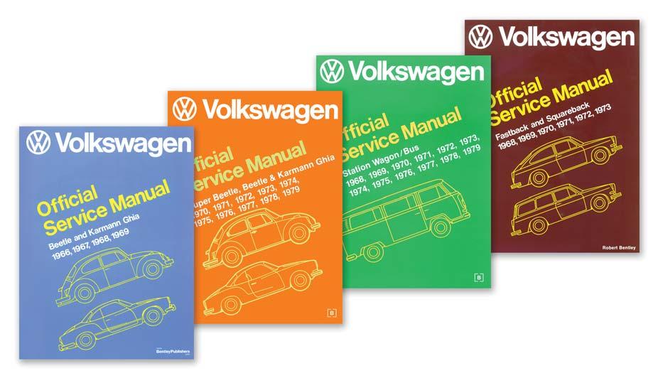68-79 2864 Volkswagen Fastback and Squareback Offical Service Manual 68-73 VW Workshop Manuals NEEDS DESCRIPTION.