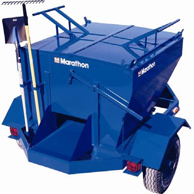 FEATURES & BENEFITS Heavy-duty channel iron frame. Long lasting all welded construction. Industrial grade axle with leaf spring suspension and electric brakes.