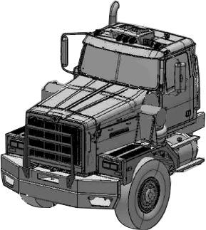 TECH SPECS: CHASSIS ITEM KEY STANAR OPTIONAL I A All-steel cab with Severe uty reinforcement package for long service life and added driver safety B ual heavy-duty air rear cab mounts and Extreme uty