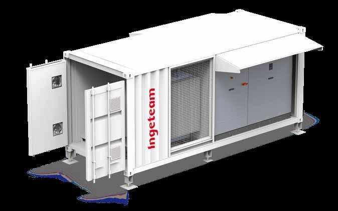 PowerStation CON 20 / Outdoor inverters Solution up to 2,330 kva (Up to 2 PV inverters) Medium Voltage Solutions Main Features Standard Equipment Output power up to 2,330 kva.