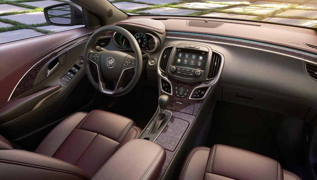 THE SOPHISTICATED TRAVELER HAS A NEW DESTINATION. Settle into the soft, available leather-appointed front seats of the 2014 LaCrosse and know instantly you ve arrived.