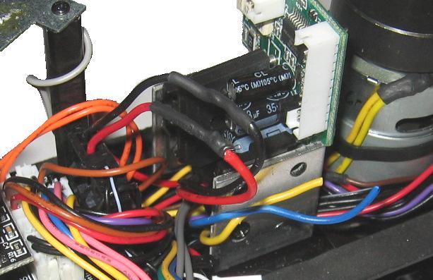 These wires are usually Red (3 rd rail), Black (common), Blue and Yellow (motor brushes).