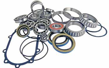 CENTER COMPONENTS SIDE BELLS OVERHAUL KITS Kits include all Bearings, Seals and O Rings needed to rebuild your Rear End. Important: See pages - to identify Gear Cover.