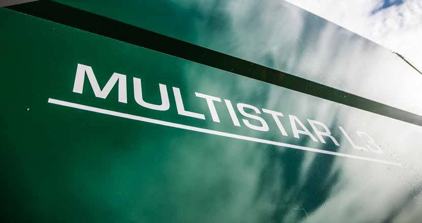 TECHNICAL SPECIFICATIONS MULTISTAR MULTISTAR ONE MULTISTAR S3 MULTISTAR L3 MULTISTAR XL3 MULTISTAR XXL2 Drive Diesel generator (kva): 45 (option) 60/85 (option) 60 60 Power consumption (kw): up to 25