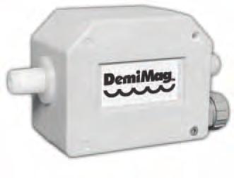 DemiMag DM Series Electromagnetic Flow Tubes Description EMCO DemiMag DM flow tubes are sized from 1/16 to ½ (1.5mm to 12mm), all with ½ connectors.