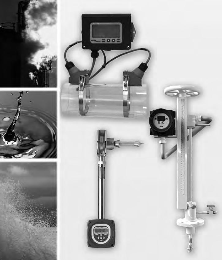 Flowmeters for steam, liquids and gases.