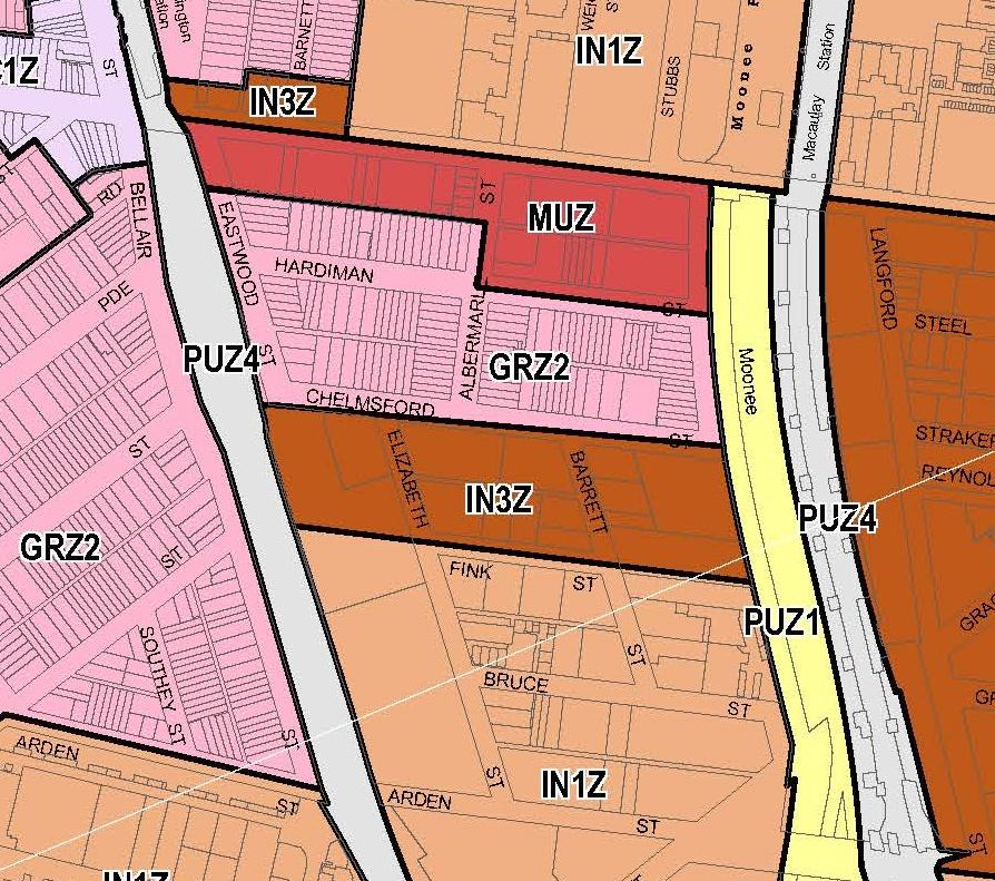 The current planning zones are shown in Figure 7. Subject site Figure 7: Current Planning Zones 3.