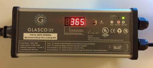 In addition to the lamp status LED and lamp failure alarm the SHIELD controller tracks the total number of days in operation and counts down the 1 year lamp life remaining in days.