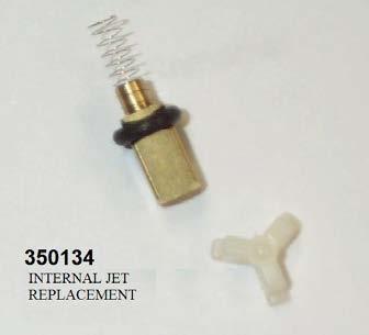 201900 - Snap Clamp -Nylon Size 8 350135 - Jet - Brass 360644 - Replacement Cap -