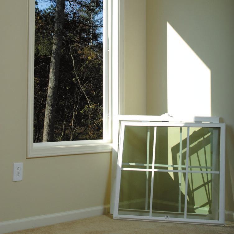 Single-hung windows Removable Upper Sash. StyleView single-hung windows are engineered to meet the demand for quality and craftsmanship while providing easy installation and enduring value.