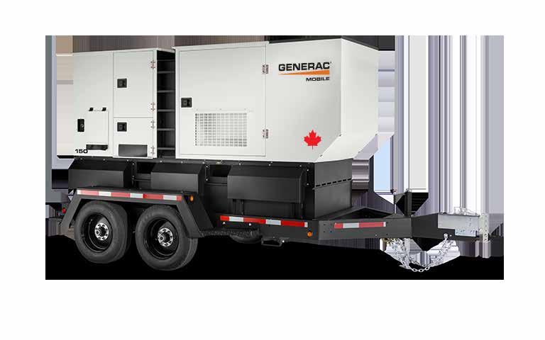 VFLEX diesel (CAN6) generator models offer an extra