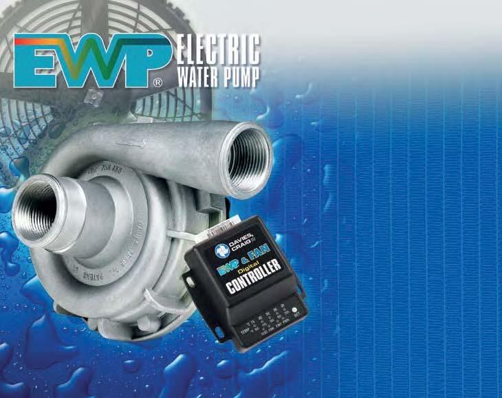 EWP 5 Alloy/Digital Controller Combo 5 litres/min Part #8050 Take total control of cooling your engine more power more cooling increase fuel efficiency world-leading technology extend engine life