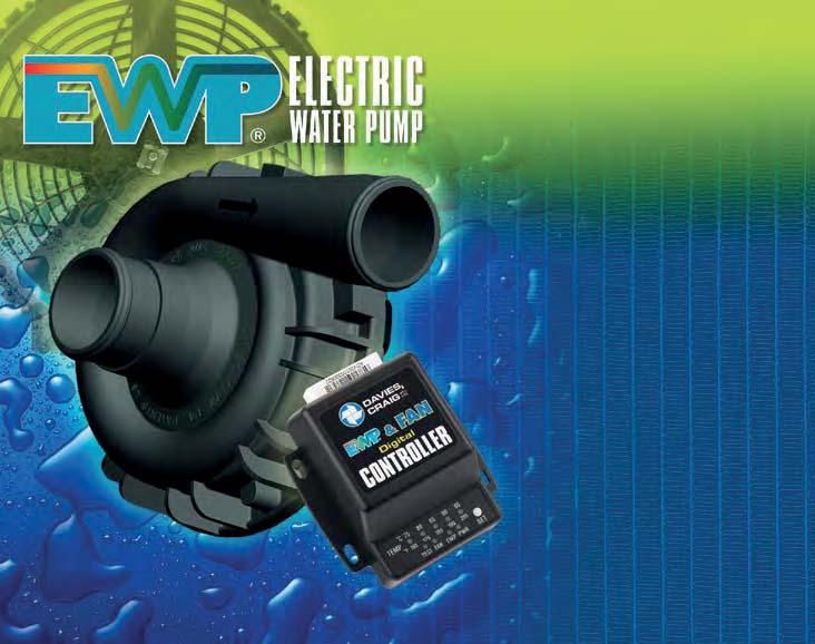 EWP 5/Digital Controller Combo 5 litres/min Part #8030 The world s most advanced total engine cooling management more power more cooling increase fuel efficiency world-leading Australian technology