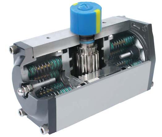 Maintenance CVS Controls Ltd. recommends that periodic checks and inspections are performed to ensure proper operation of the Rack and Pinion actuator.