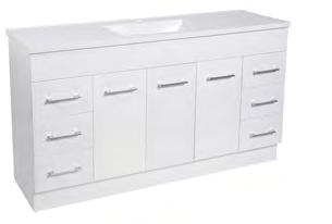 COLOUR FINISHES 1500MM - 3 Doors & 6 Drawers - Single Bowl $2,038 $1,932 $320 $2,241.