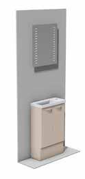 pan, cistern & seat Simplicity basin (610 wide) With Mirror SFHM60/3 610 335 Without SFH60/3 610 335 1016 1220 670 635 762 419 320 deep 500 Basin & 500 WC unit 600 Basin & 500 WC unit 600 Basin &