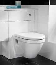 00 Price Excludes Toilet Seat Forino Suspended W/C AQFORSWC 159.00 Price Excludes Toilet Seat Milano BTW W/C AQMILWCW 175.