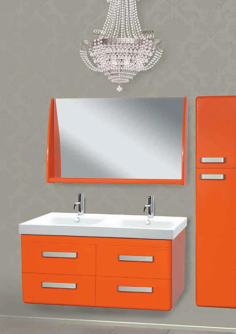 8440 1200 Double Basin Easy Vanity 8470 1200 Easy Mirror