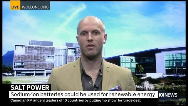 5 of 7 16/02/2018, 11:48 am ABC News @abcnews Researchers at the @UOW believe they have found revolutionary a way to store #RenewableEnergy using sodium. Jonathan Knott explains.