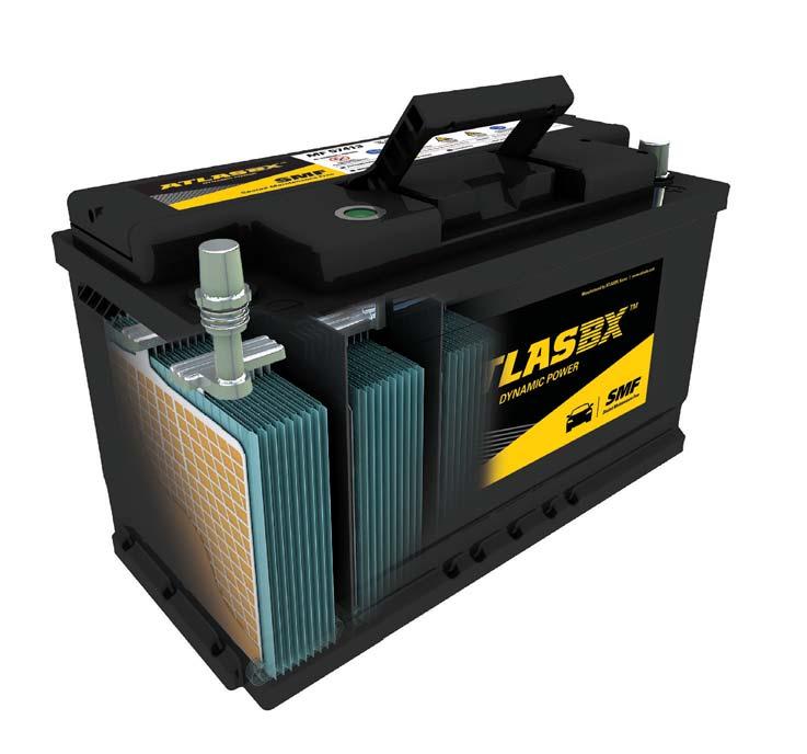 THE ATLASBX TECHNOLOGY Product Features & Benefits TRUST ATLASBX'S INNOVATIVE TECHNOLOGY Take a powerful ride with ATLASBX starter batteries.