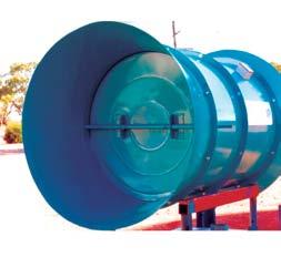 to 1500mm in diameter 0.19kW to 5.